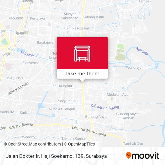 Jalan Dokter Ir. Haji Soekarno, 139 map