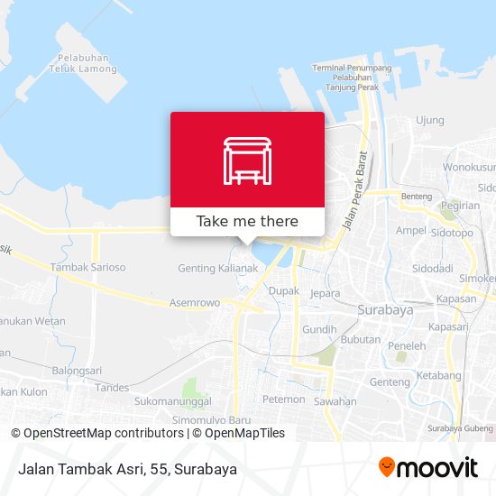 Jalan Tambak Asri, 55 map