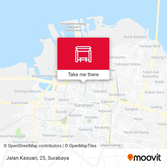 Jalan Kasuari, 25 map