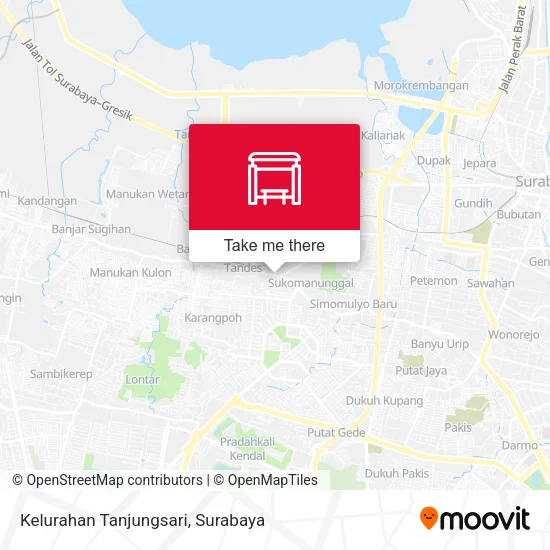 Kelurahan Tanjungsari map