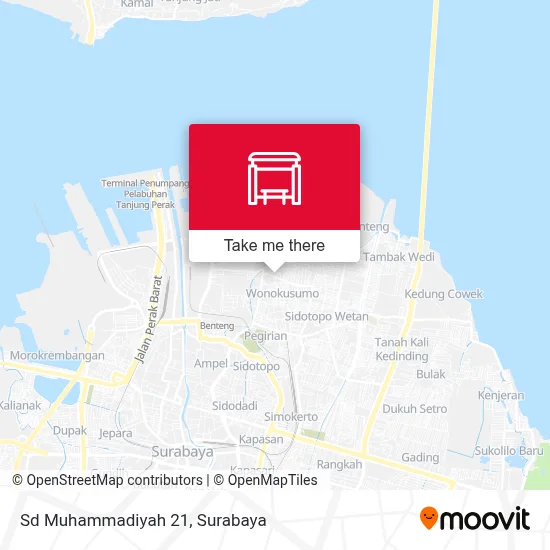 Sd Muhammadiyah 21 map