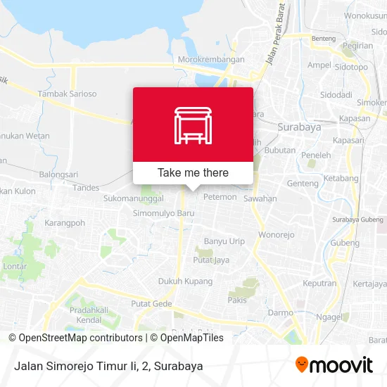 Jalan Simorejo Timur Ii, 2 map