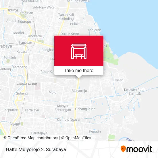 Halte Mulyorejo 2 map