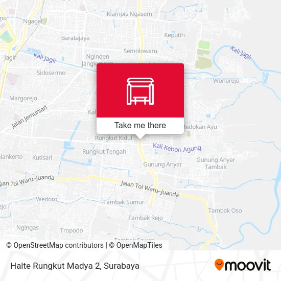 Halte Rungkut Madya 2 map