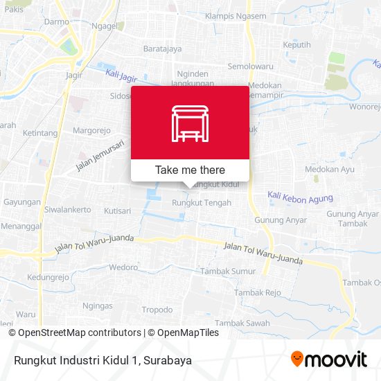 Rungkut Industri Kidul 1 map