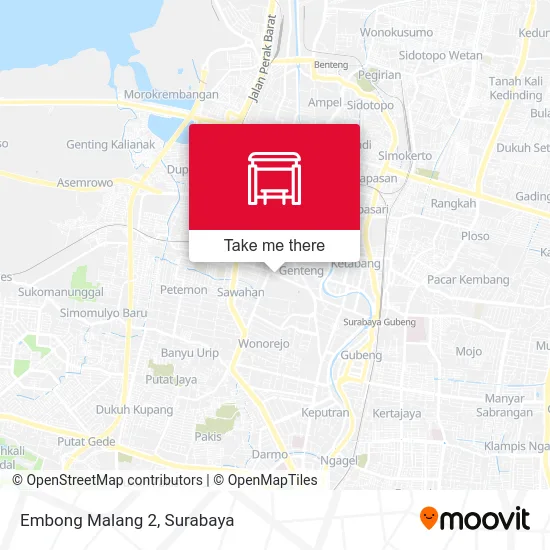 Embong Malang 2 map