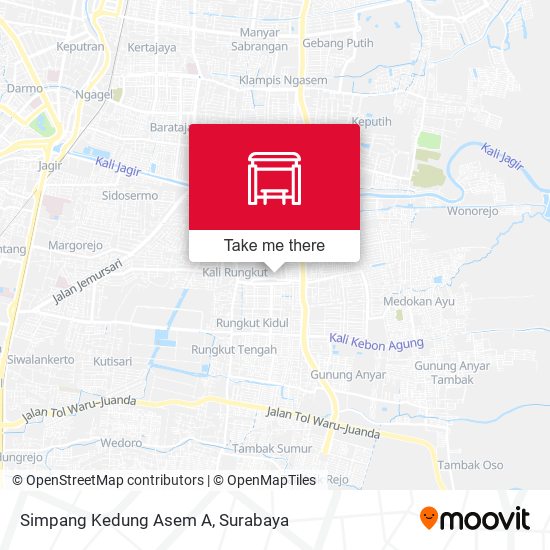 Simpang Kedung Asem A map