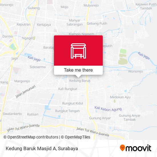 Kedung Baruk Masjid A map