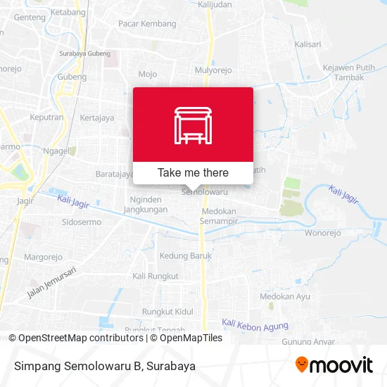 Simpang Semolowaru B map