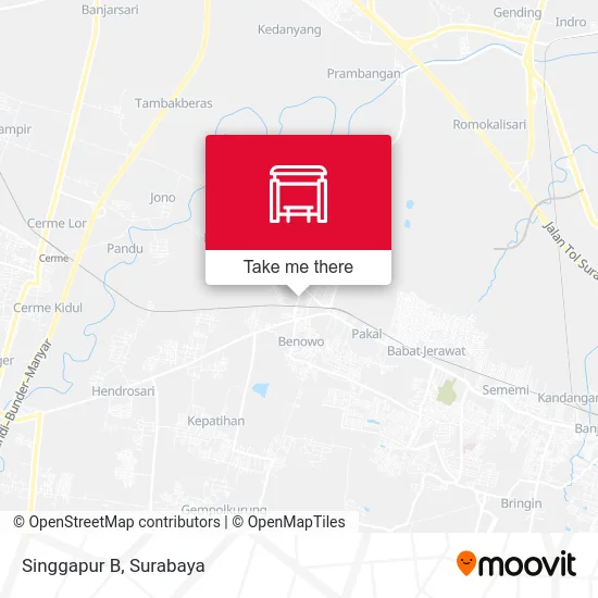 Singgapur B map