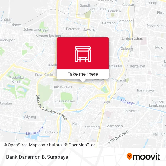 Bank Danamon B map