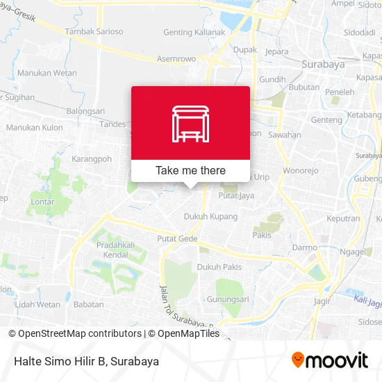 Halte Simo Hilir B map