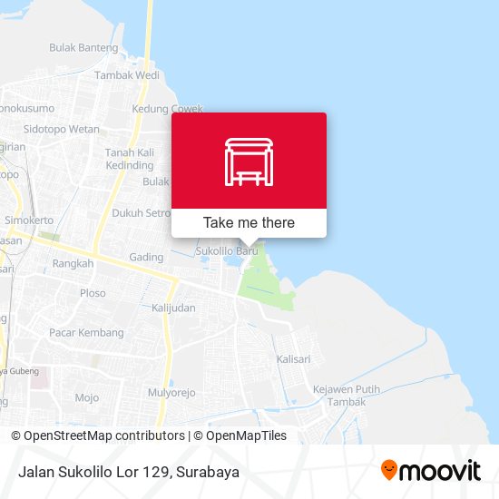 Jalan Sukolilo Lor 129 map