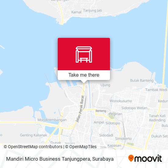 Mandiri Micro Business Tanjungpera map