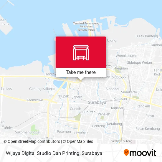 Wijaya Digital Studio Dan Printing map