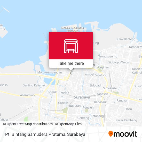 Pt. Bintang Samudera Pratama map