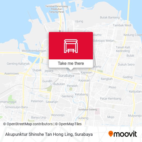 Akupunktur Shinshe Tan Hong Ling map