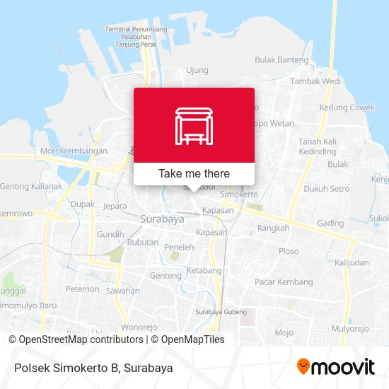 Polsek Simokerto B map