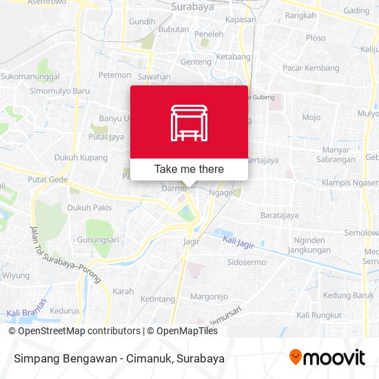 Simpang Bengawan - Cimanuk map