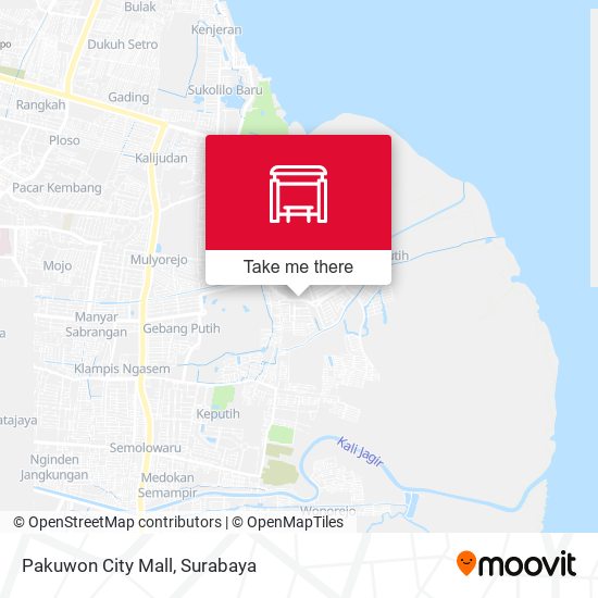 Pakuwon City Mall map