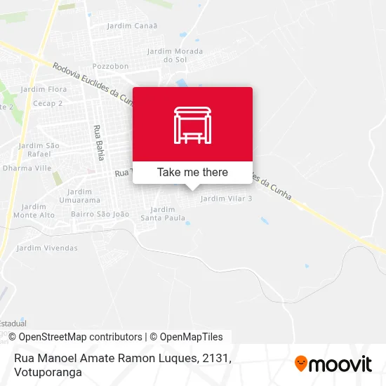 Rua Manoel Amate Ramon Luques, 2131 map