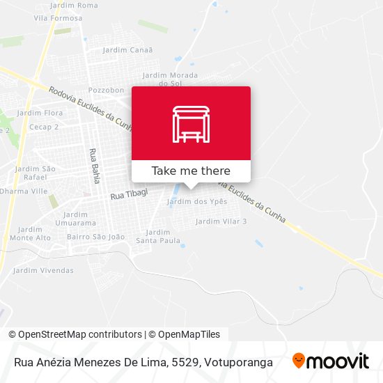 Mapa Rua Anézia Menezes De Lima, 5529