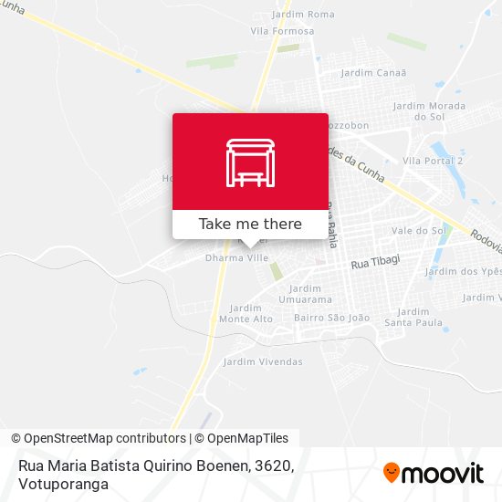 Mapa Rua Maria Batista Quirino Boenen, 3620