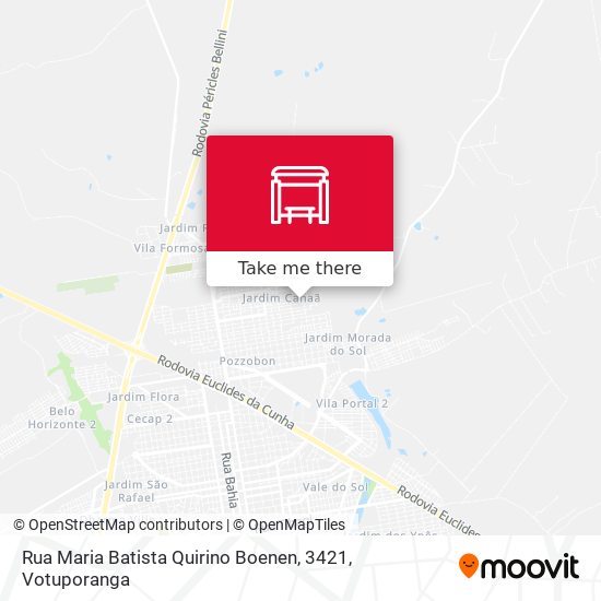 Rua Maria Batista Quirino Boenen, 3421 map