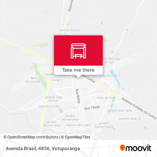 Mapa Avenida Brasil, 4856