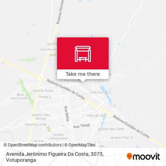 Mapa Avenida Jerônimo Figueira Da Costa, 3073