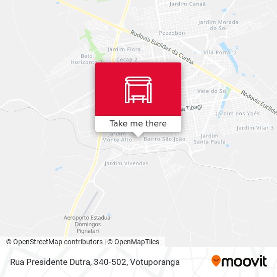 Rua Presidente Dutra, 340-502 map