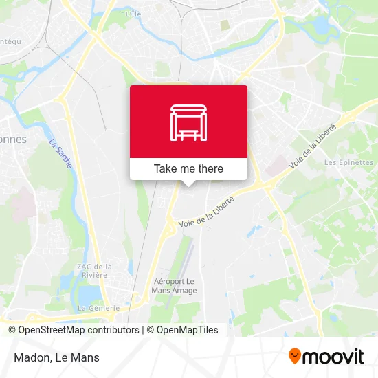 Madon map