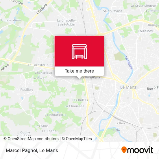 Marcel Pagnol map