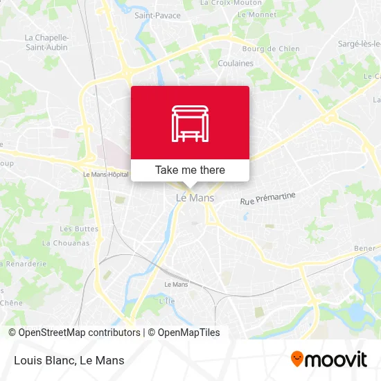 Louis Blanc map