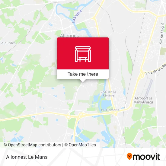 Allonnes map