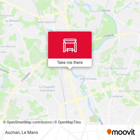 Auchan map