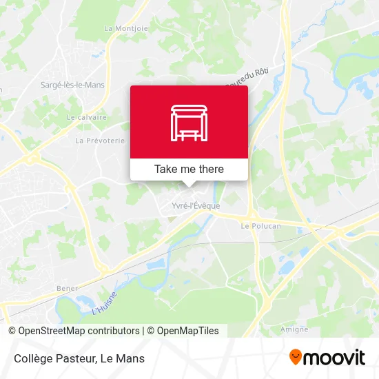 Collège Pasteur map