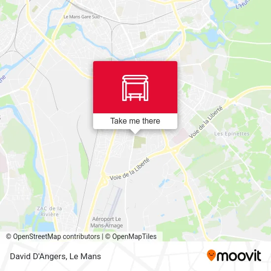 David D'Angers map