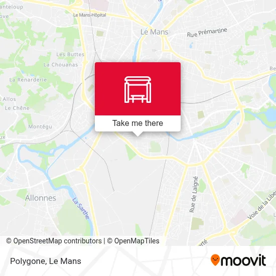Mapa Polygone