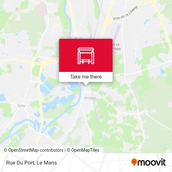 Mapa Rue Du Port