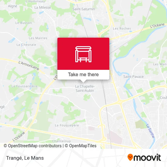 Trangé map