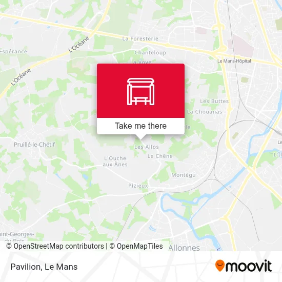 Pavillon map