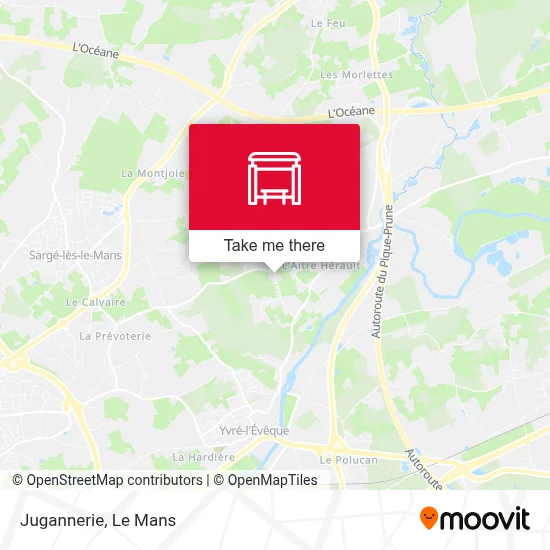 Jugannerie map