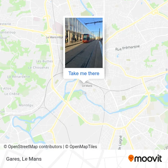 Gares map