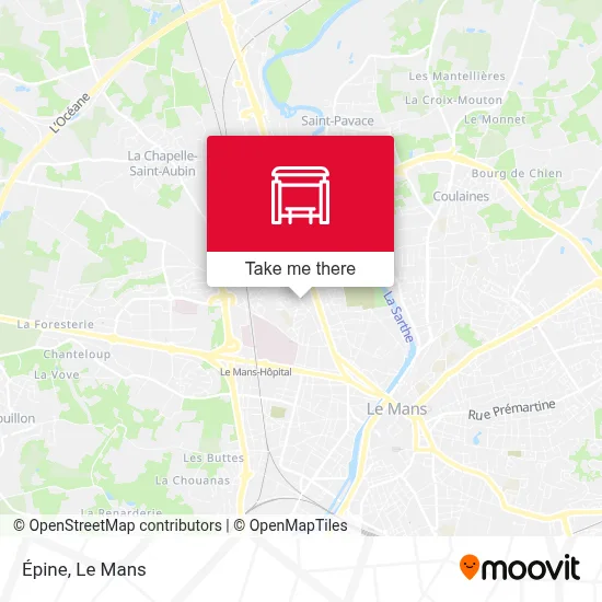 Épine map