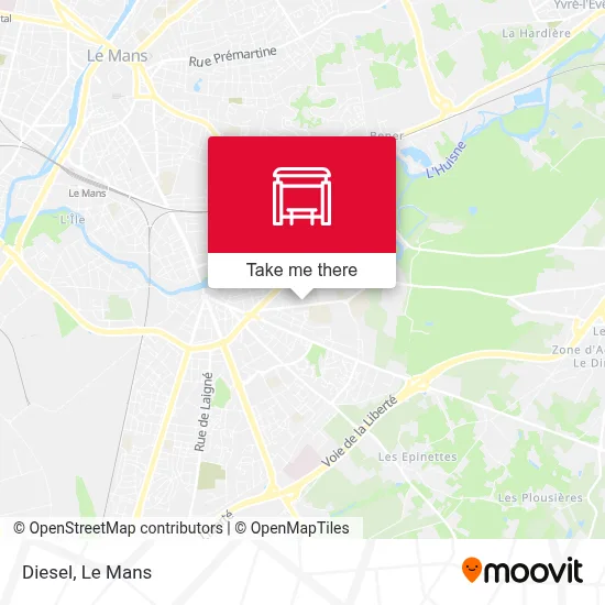 Diesel map