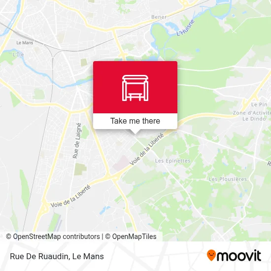 Rue De Ruaudin map