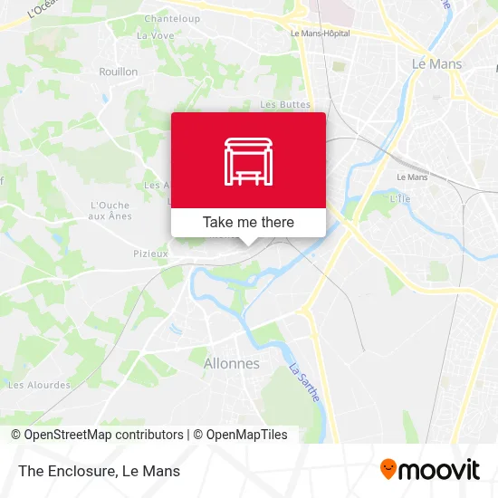 Le Clos map
