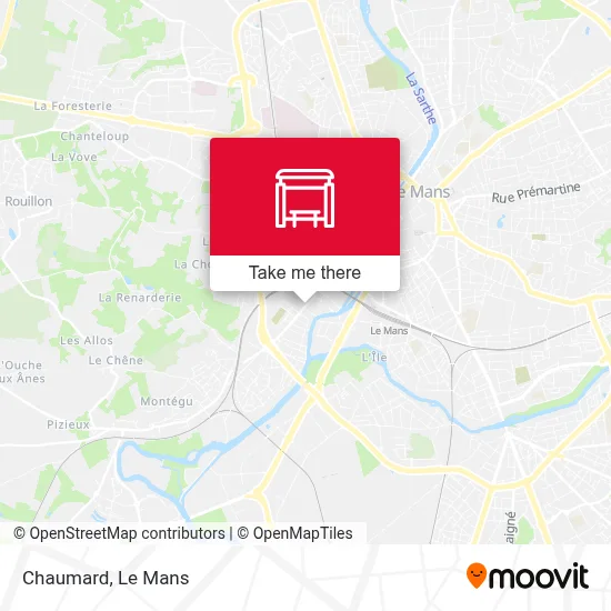 Chaumard map