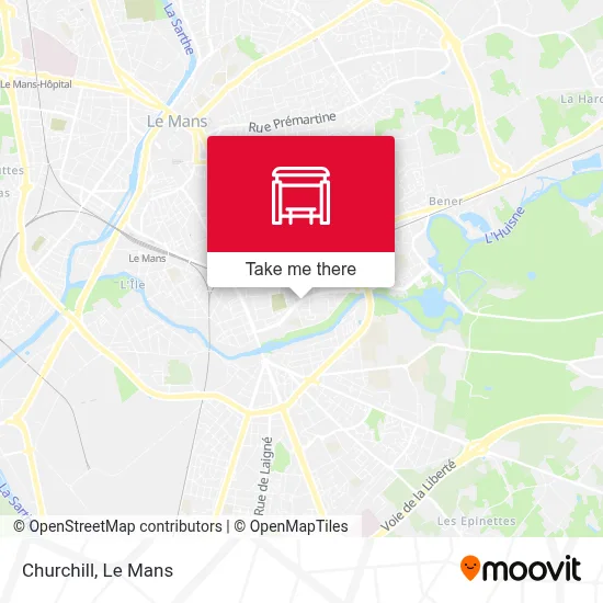 Churchill map